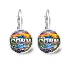 Серьги металлические, Рай на Земле C0112038