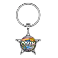 Звезда-брелок, металл, Рай на Земле C0112065