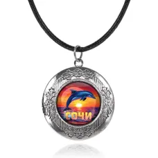 Арома-кулон металлический, Дельфин C0114063