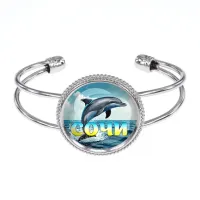 Браслет металлический, цвет серебро, Дельфин C0115034