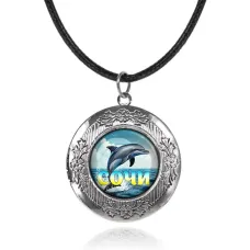 Арома-кулон металлический, Дельфин C0115063