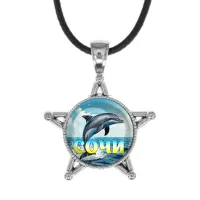 Звезда-кулон, металл, Дельфин C0115064