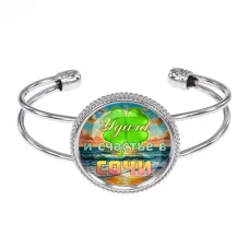 Браслет металлический, цвет серебро, Удача C0116034