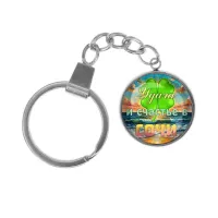 Брелок, нержавеющая сталь, с кольцом для ключей, Удача C0116061