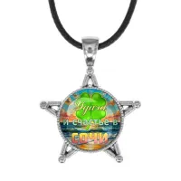 Звезда-кулон, металл, Удача C0116064