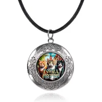 Арома-кулон металлический, Город котов C0202063