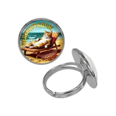 Кольцо металлическое, цвет серебро, Зеленоградск C0204015