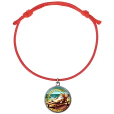 Браслет из красного шнура, Зеленоградск C0204052