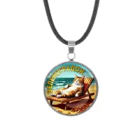 Кулон, нержавеющая сталь, со шнурком, Зеленоградск C0204062