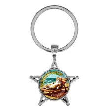 Звезда-брелок, металл, Зеленоградск C0204065