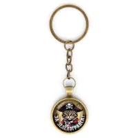 Круглый брелок, цвет бронза, с цепочкой, За Зеленоградск C0205018