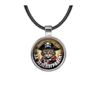 Кулон, цвет серебро, со шнурком, За Зеленоградск C0205027