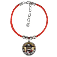 Браслет из красного шнура, За Зеленоградск C0205047