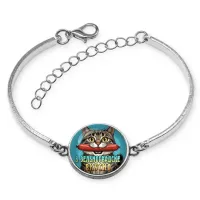 Браслет металлический, цвет серебро, В Зеленоградске вкусно C0206046