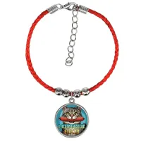 Браслет из красного шнура, В Зеленоградске вкусно C0206047