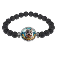 Браслет из лавы, Янтарь Зеленоградска C0207003