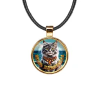 Кулон, цвет золото, со шнурком, Янтарь Зеленоградска C0207033