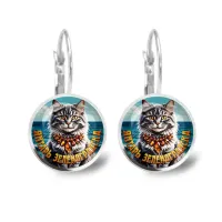 Серьги металлические, Янтарь Зеленоградска C0207038