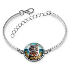 Браслет металлический, цвет серебро, Янтарь Зеленоградска C0207046