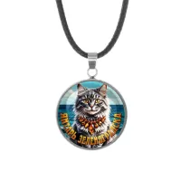 Кулон, нержавеющая сталь, со шнурком, Янтарь Зеленоградска C0207062