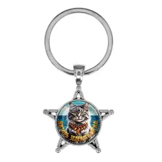 Звезда-брелок, металл, Янтарь Зеленоградска C0207065