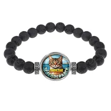 Браслет из лавы, Люблю Зеленоградск C0208003