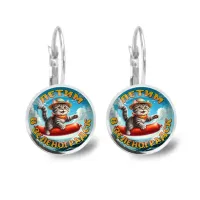 Серьги металлические, Летим в Зеленоградск C0209038