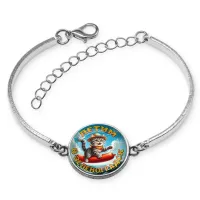 Браслет металлический, цвет серебро, Летим в Зеленоградск C0209046