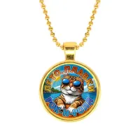 Кулон, цвет золото, с цепочкой, Лето. Плавки. Рок-н-ролл C0210032