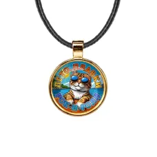 Кулон, цвет золото, со шнурком, Лето. Плавки. Рок-н-ролл C0210033