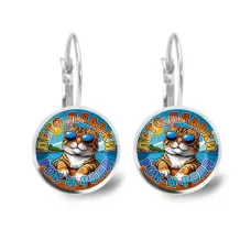 Серьги металлические, Лето. Плавки. Рок-н-ролл C0210038