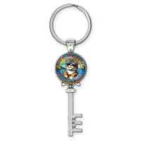 Брелок ключ, цвет серебро, с кольцом для ключей, Лето. Плавки. Рок-н-ролл C0210044