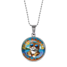 Кулон, цвет серебро, с цепочкой, Лето. Плавки. Рок-н-ролл C0210053