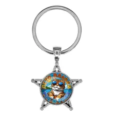 Звезда-брелок, металл, Лето. Плавки. Рок-н-ролл C0210065