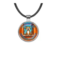 Кулон, цвет серебро, со шнурком, Саундтрек Зеленоградска C0211027