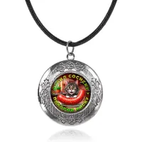 Арома-кулон металлический Купил сосиску