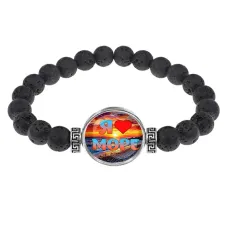 Браслет из лавы, Я люблю море C0301003