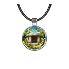 Кулон, цвет серебро, со шнурком, Дольмены - место силы C0302027