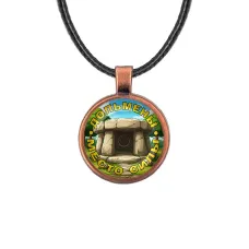 Кулон, цвет медь, со шнурком, Дольмены - место силы C0302031