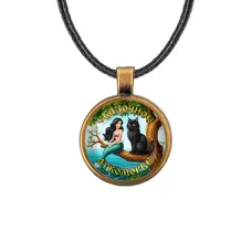 Кулон, цвет бронза, со шнурком, Сказочное лукоморье C0303029