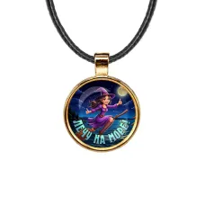 Кулон, цвет золото, со шнурком, Лечу на море C0304033