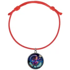 Браслет из красного шнура, Лечу на море C0304052