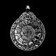 Тибетский амулет Схема Сипахо, цвет серебр. ASV040