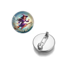 Круглый значок, цвет серебро, Встретимся на море C0305023