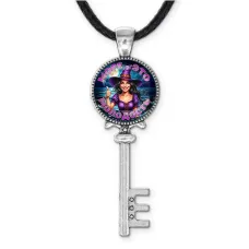 Кулон ключ, цвет серебро, со шнурком, Море - это молодость C0306043