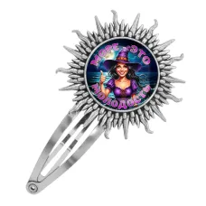 Заколка металлическая, цвет серебро, Море - это молодость C0306045