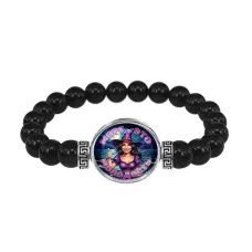 Браслет из черного агата, Море - это молодость C0306056