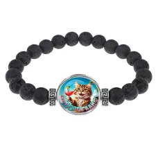 Браслет из лавы, Море - это кайф C0307003