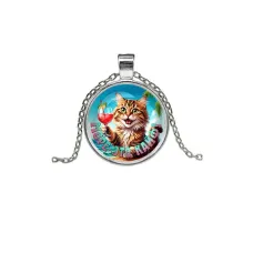 Кулон, цвет серебро, с цепочкой, Море - это кайф C0307026