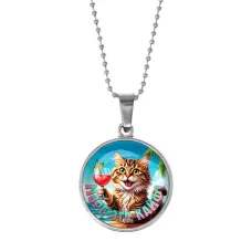 Кулон, цвет серебро, с цепочкой, Море - это кайф C0307053